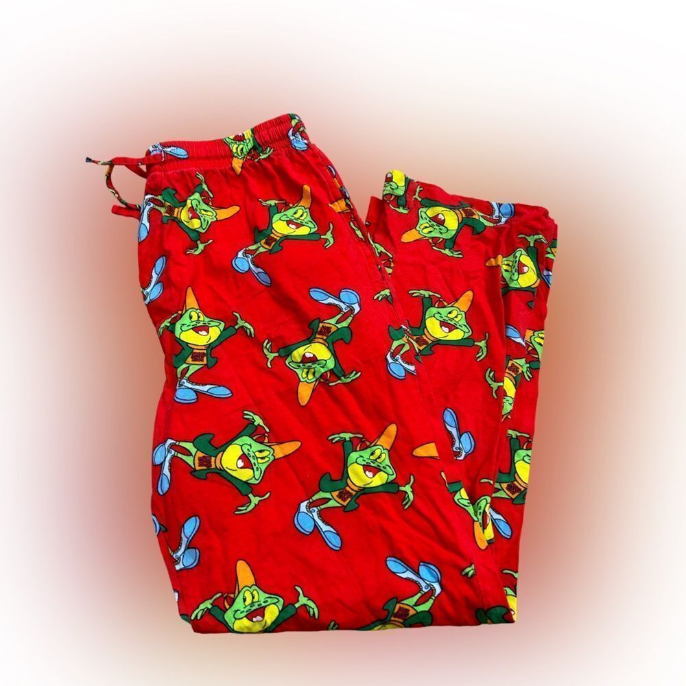 Vintage Kellogg’s Honey Smacks Dig ‘Em Frog Pajama Pants